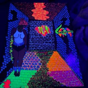 Paint it with glow in the dark and black light paint